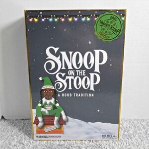 Snoop Dogg 10.5" Snoop on the Stoop 2025 Edition A Hood Tradition Christmas NEW